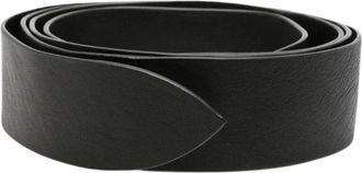 Cortana Jin 4 Knoopriem - Dames - Riemen - Zwart - L - Leer - Accessoires
