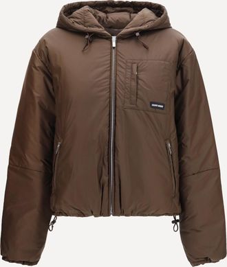 Miu Miu Short ripstop Down Jacket Female 40