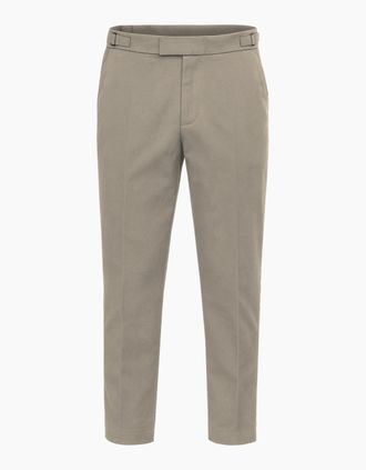 Luke 1977 Mens Luke 1977 Bodmin Chino with waist adjuster STONE - Cream - Size: 30
