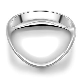 Glanzst&uuml;cke M&uuml;nchen Womens Glanzst&frac14;cke M&frac14;nchen Silberring Silver Sterling - Size M