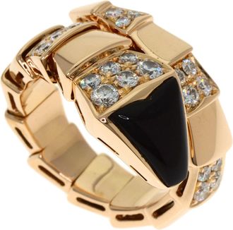 Bulgari Pink Gold (18K) Band Ring (Pre-Owned)