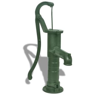 vidaXL Pompa dAcqua Manuale da Giardino in Ghisa