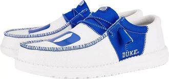Hey Dude Wally Tri Duke Mens Blue White Slip-On Moc Toe Casual Shoes SHOP686