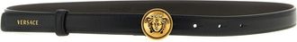 Versace Black Medusa Buckle Belt