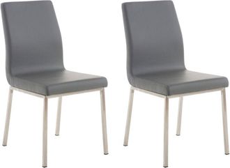 Clp Clp - Set De 2 Sillas De Comedor Colmar Gris