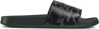 Reebok Sandali slides con stampa camouflage - Nero