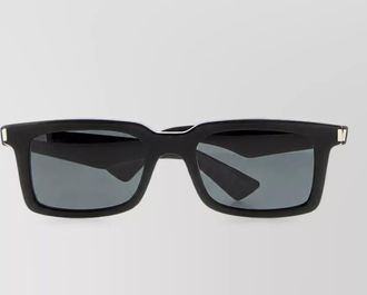 Saint Laurent acetate rectangle sunglasses