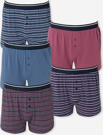 Jacamo 5 Pack Stripe Loose Boxers
