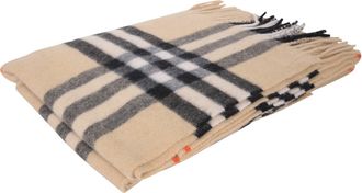 Burberry Embroidered Cashmere Scarf