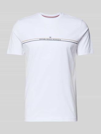 Christian Berg Regular Fit T-Shirt mit Logo-Print in Weiss, Gr&ouml;&szlig;e 3XL
