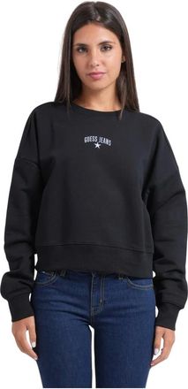 Guess Mujer, Sudaderas, Negro, Talla: XS