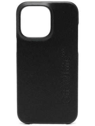 Off-white Bookish iPhone 14 Pro Max hoesje - Zwart