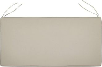 Beliani Cojín para banco 152 x 54 cm beige