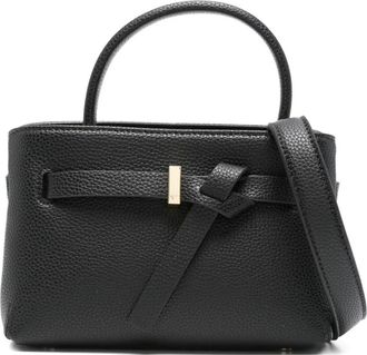Emporio Armani Borsa tote mini con nodo - Nero
