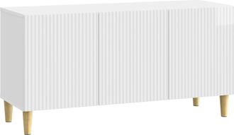 vidaXL Mueble De Tv 99 X 34,5 X 50 Cm Brillante Madera De Ingenier&iacute;a Vidaxl