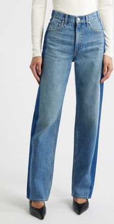 Rag & Bone Shea High Waist Straight Leg Jeans in Balboashdw at Nordstrom Rack, Size 30