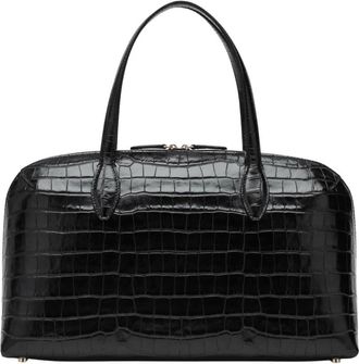 Toteme Tassen, Dames, Zwart, ONE Size, Leer, Day Tote