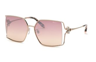 Chopard Red Gradient Square Ladies Sunglasses SCHG68S A32X 62