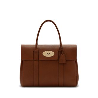 Mulberry Womens Bayswater Shoulder Bag - Oak