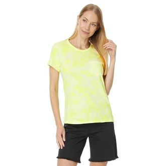 Toad & Co Toad & Co Primo T-Shirt Womens Limeade Tie Dye Short Sleeve Pullover DDR2423
