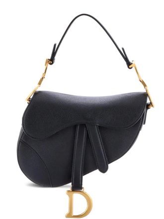 Dior Saddle Handbag Leather Mini shoulder bag - Nero