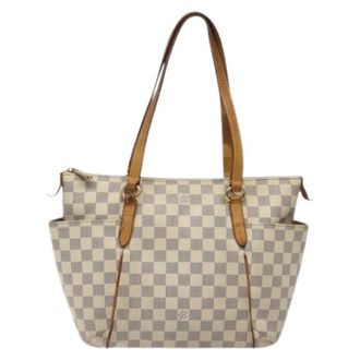 Louis Vuitton Pre-owned Tote Bags, female, White, Size: ONE SIZE Pre-owned Tote Bag