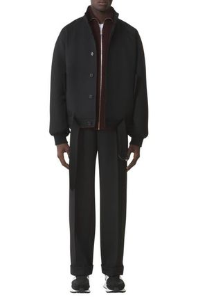 Lanvin Light Wool Jacket in Black at Nordstrom, Size 48S Eu