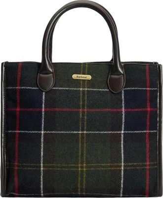 Barbour Barrhill Tartan Tote Bag - Dames - Shoppers - Veelkleurig - ONE Size - Katoen - Tassen