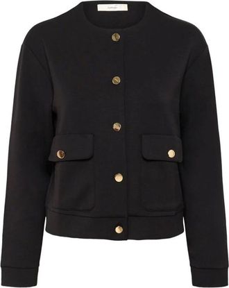 Inwear Vincent Jas - Zwart - Dames - Zomerjassen - Zwart - L - Polyester - Jassen