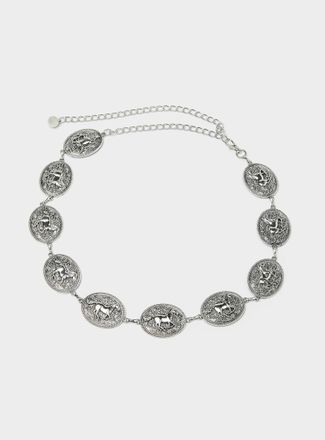 Simons Womens Medallion and horse belt