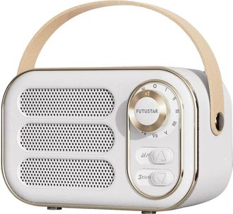 OEM Altavoz Bluetooth Retro, Altavoz Vintage Draadloze Draagbare Con Volumen Alto, Tarjeta Tf Ondersteunt, Memoria Usb, Entrada Auxiliar, Estilo Antiguo, 