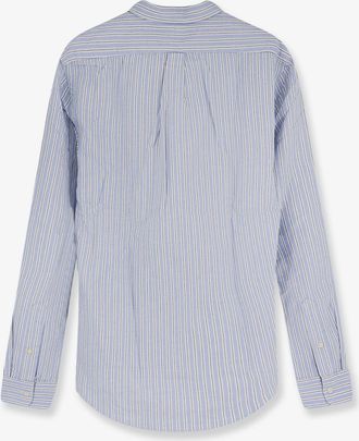 Polo Ralph Lauren Mens Shirt Slim-Fit Cotton Blue