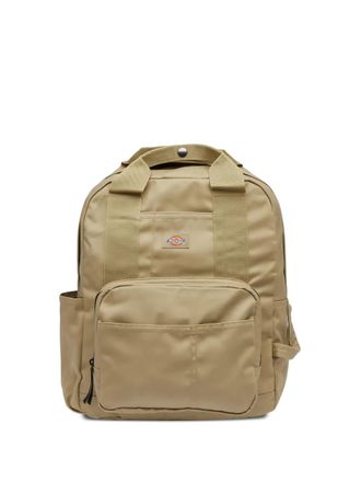 Dickies logo-patch backpack - unisex - Polyester/Cotton - One Size - Neutrals