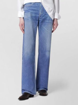 Our Legacy printed wide-leg jeans