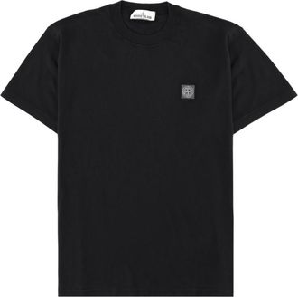 Stone Island Black Crew Neck T-Shirt