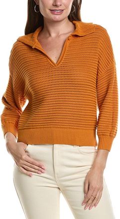 Lilla P Scalloped Collar Sweater