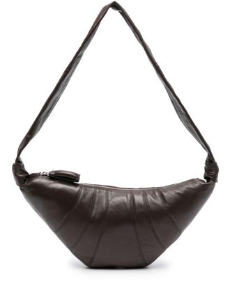Christophe Lemaire medium Croissant shoulder bag - Brown