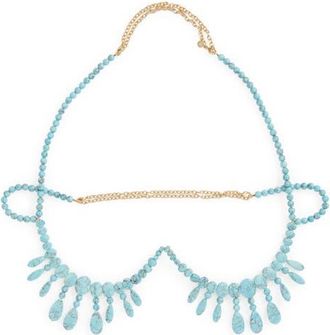 Cult Gaia Gabrie Bralette in Ibiza Turquoise at Nordstrom