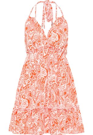 Izia Zomerjurk Dames rood wit