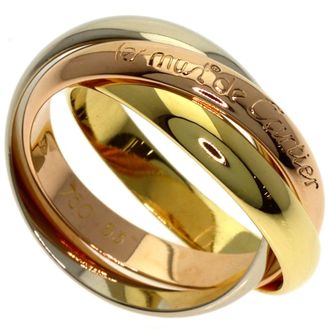 Cartier Yellow Gold (18K) Pink Gold (18K) White Gold (18K) Band Ring (Pre-Owned)