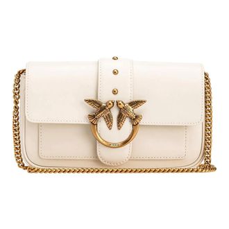 Pinko Pinko, Dames, Tassen, Wit, Maat: ONE Size Leer