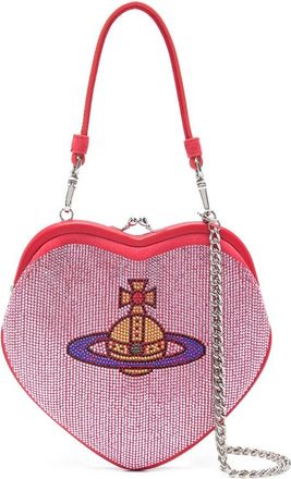 Vivienne Westwood Belle Heart-frame Hotfix Tote Bag