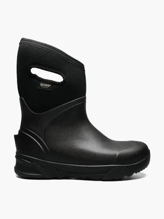 Bogs Mens Bozeman Mid Boots In Black