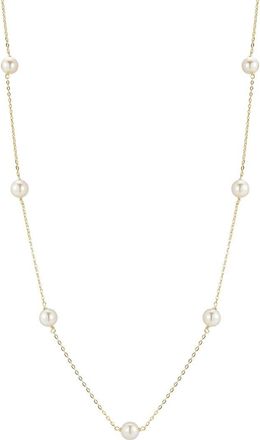 Glaze Jewelry 14K Plated 6Mm Pearl Necklace