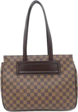 Louis Vuitton Pre-owned Damier Schoudertas - Dames - Vintage Schoudertas - Bruin - ONE Size - Leer - Vintage