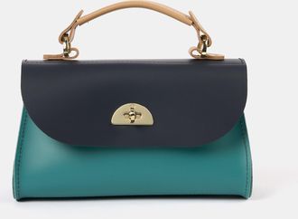 The Cambridge Satchel Company The Mini Daisy - North Sea, Navy & Iced Coffee