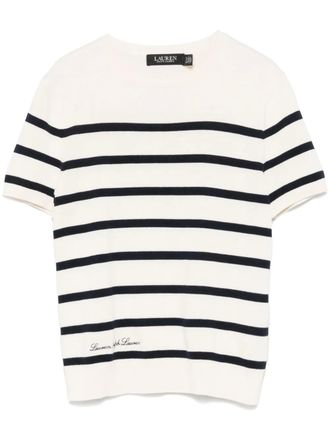 Lauren Ralph Lauren striped T-shirt - Neutrals