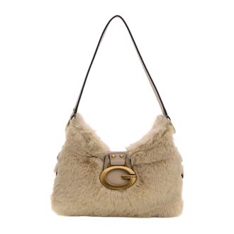 Guess Borsa a spalla Camden Mini - - Bags - Donna - Beige - ONE SIZE