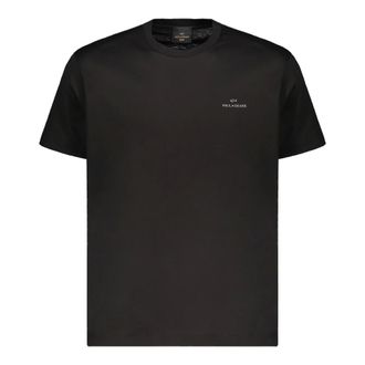 Paul & Shark Paul & Shark, T-Shirts, male, Black, Size: 2XL Crew neck T-shirt