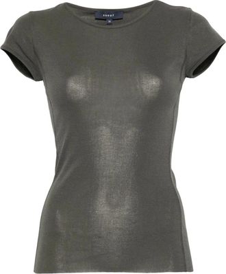 SOEUR Soeur, Tops, Dames, Groen, M, Katoen, Indra T-Shirt